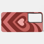 Coque Samsung Galaxy Esthétique du coeur mignon (Côté gauche)