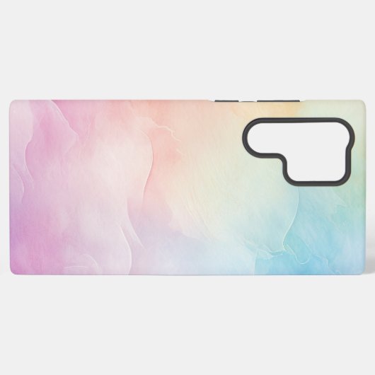 Coque Samsung Galaxy Esthétique Rainbow Pastel (Verso Horizontal)