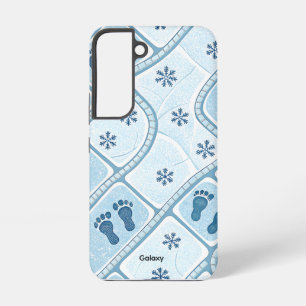 Coque Samsung Galaxy Étapes d'hiver Galaxy S22 Coque