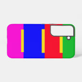 Coque Samsung Galaxy Étapes jaunes colorées S22 (Verso Horizontal)