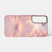 Coque Samsung Galaxy Ethérée Cerisier Fleur Eau (Verso Horizontal)