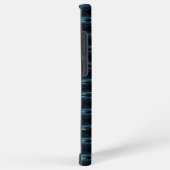 Coque Samsung Galaxy Etoiles arc-en-ciel bleu vert, Motif Artdeco (Côté droit)