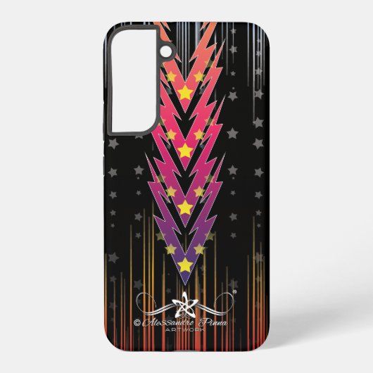 Coque Samsung Galaxy Étoiles de tonnerre (Verso)