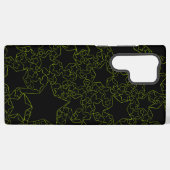 Coque Samsung Galaxy Étoiles, Étoiles, Étoiles - Vert citron (Verso Horizontal)