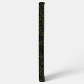 Coque Samsung Galaxy Étoiles, Étoiles, Étoiles - Vert citron (Côté gauche)