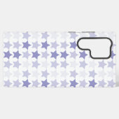 Coque Samsung Galaxy Étoiles Patriotique Blue Ombre (Verso Horizontal)