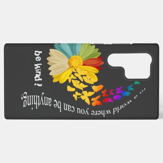 Coque Samsung Galaxy Être gentil | (Verso Horizontal)