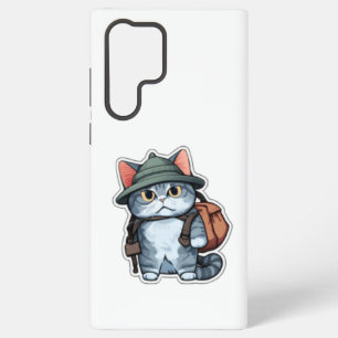 Coque Samsung Galaxy Étui Cute Cat Samsung Galaxy S22 Ultra pour Maman
