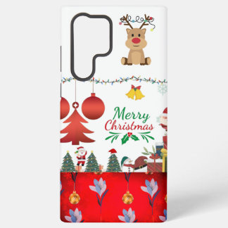 Coque Samsung Galaxy Étui de Noël pour Samsung Galaxy S22 ULTRA