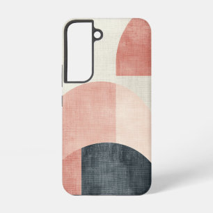 Coque Samsung Galaxy Étui de téléphone à courbe rétro géo