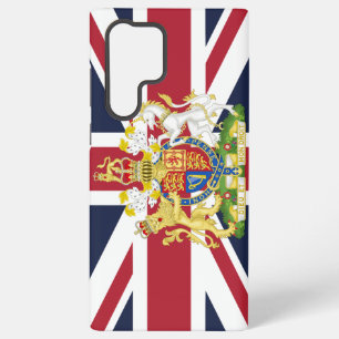 Coque Samsung Galaxy Étui de téléphone avec drapeau britannique