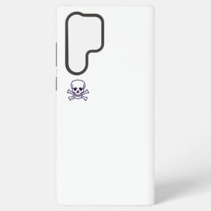 Coque Samsung Galaxy Étui de téléphone blanc Skull n Bones pour Samsung