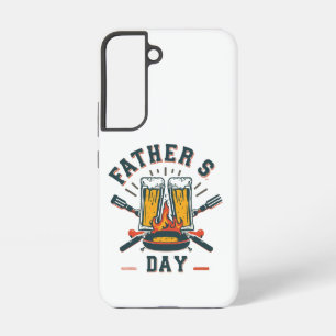 Coque Samsung Galaxy Étui de téléphone drôle de la fête des pères bière
