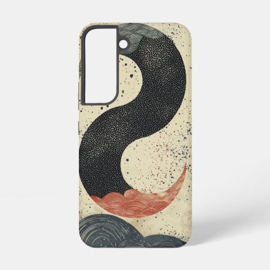 Coque Samsung Galaxy Étui de téléphone Eclipse Curl (Verso)