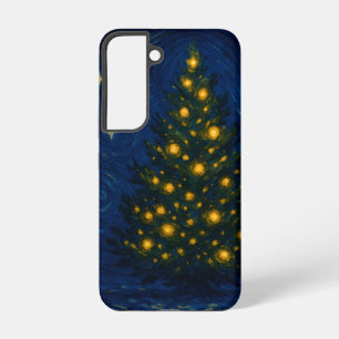 Coque Samsung Galaxy Étui de téléphone en forme de sapin de Noël de sty