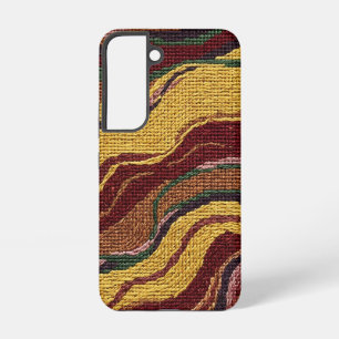 Coque Samsung Galaxy Étui de téléphone Galaxy Canyon au pruneau cannell