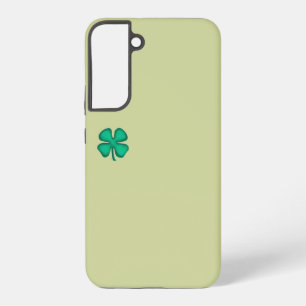 Coque Samsung Galaxy Étui de téléphone Lucky 4 Leaf Irish Clover vert S