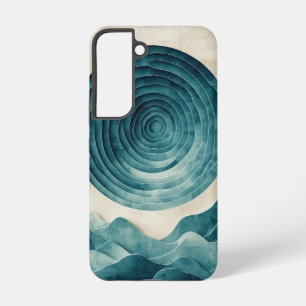 Coque Samsung Galaxy Étui de téléphone Ocean Spiral Vortex