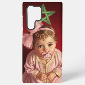 Coque Samsung Galaxy Étui de téléphone personnalisé pour bébé fille mar