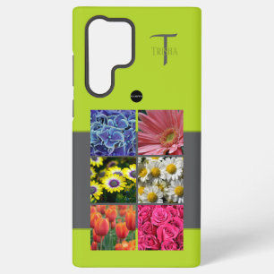 Coque Samsung Galaxy Étui de téléphone portable avec photo et monogramm