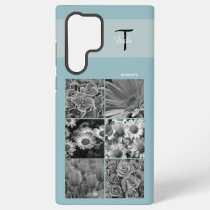 Coque Samsung Galaxy Étui de téléphone portable avec photo et monogramm