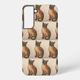 Coque Samsung Galaxy Étui de téléphone pour chat siamois