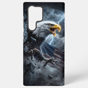 Coque Samsung Galaxy Étui de téléphone Pygargue à tête blanche majestue