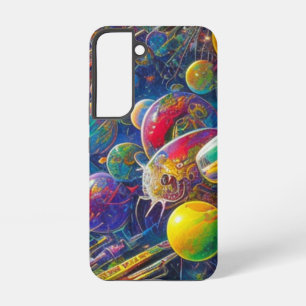 Coque Samsung Galaxy Étui de téléphone Samsung S22 Space Race