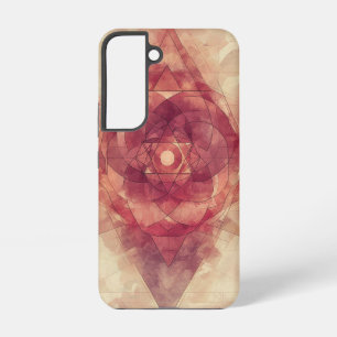 Coque Samsung Galaxy Étui de téléphone Silhouette de Guerrier du Soleil