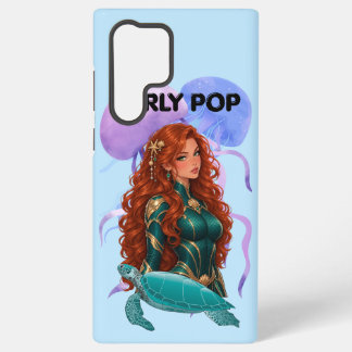 Coque Samsung Galaxy Étui de téléphone Sirène Pop Féminin