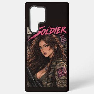 Coque Samsung Galaxy Étui de téléphone Soldat Girly Pop