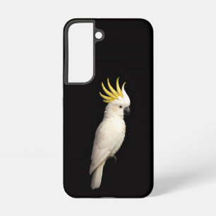Coque Samsung Galaxy Étui Galaxy S22 Black 4 Luxe, Cacatoès à crête jau