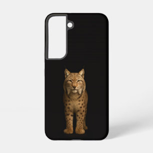 Coque Samsung Galaxy Étui Galaxy S22 Black 4 Luxe, Lynx silencieux