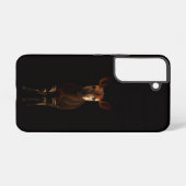 Coque Samsung Galaxy Étui Galaxy S22 Black 4 Luxe, Okapi de forêt (Verso Horizontal)
