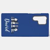 Coque Samsung Galaxy Étui iPhone Joueur d'échecs (Verso Horizontal)