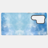 Coque Samsung Galaxy Étui iPhone Nuage Aquarelle Ciel Bleu Doux (Verso Horizontal)