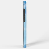 Coque Samsung Galaxy Étui iPhone Nuage Aquarelle Ciel Bleu Doux (Côté droit)