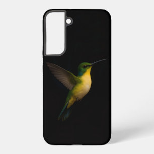 Coque Samsung Galaxy Étui Noir 4 Luxe Galaxy S22 Plus, Oiseau en Vol