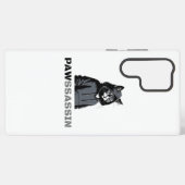 Coque Samsung Galaxy Étui pour chat PAWSSASSIN Samsung (Verso Horizontal)