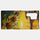 Coque Samsung Galaxy Étui pour téléphone DG Paintings Champs de tournes (Verso Horizontal)
