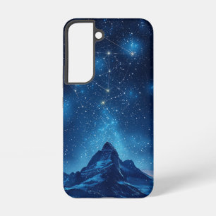 Coque Samsung Galaxy Étui pour téléphone Paysage Montagneux Étoilé