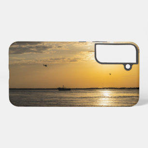 Coque Samsung Galaxy Étui pour téléphone Samsung Destin Sunset And Heli