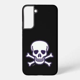 Coque Samsung Galaxy Étui pour téléphone Samsung S22 Plus noir Skull n