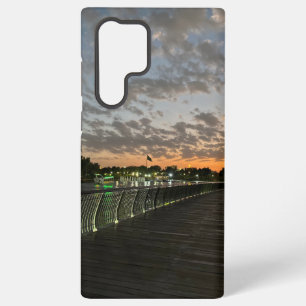 Coque Samsung Galaxy Étui pour téléphone Sunset Boardwalk - Vue du ciel