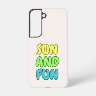 Coque Samsung Galaxy Étui robuste Samsung Sun And Fun