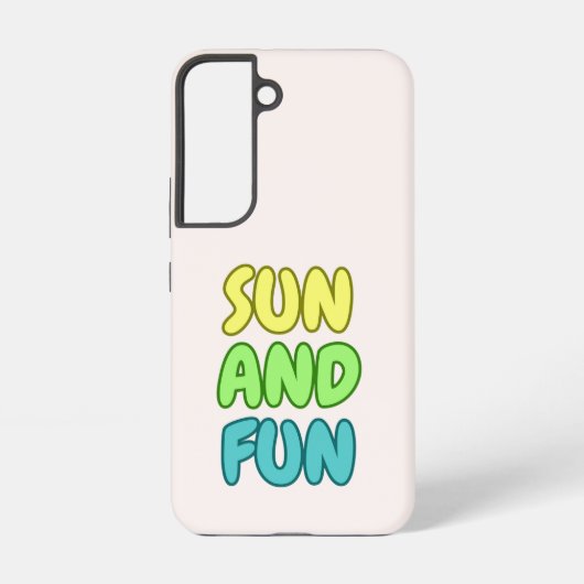 Coque Samsung Galaxy Étui robuste Samsung Sun And Fun (Verso)