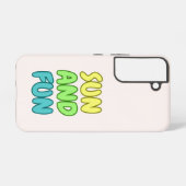 Coque Samsung Galaxy Étui robuste Samsung Sun And Fun (Verso Horizontal)