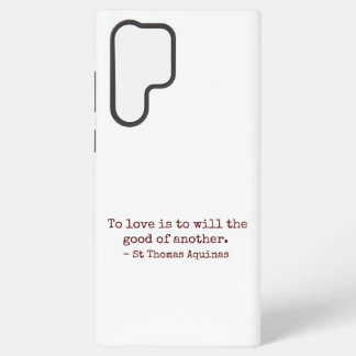 Coque Samsung Galaxy Étui S22 pour « Aimer, c'est vouloir le bien d'aut