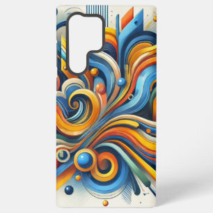 Coque Samsung Galaxy Étui Samsung abstrait dynamique