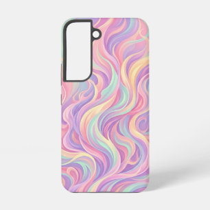 Coque Samsung Galaxy Étui Samsung Flame Feu Pastel Doux Abstraits
